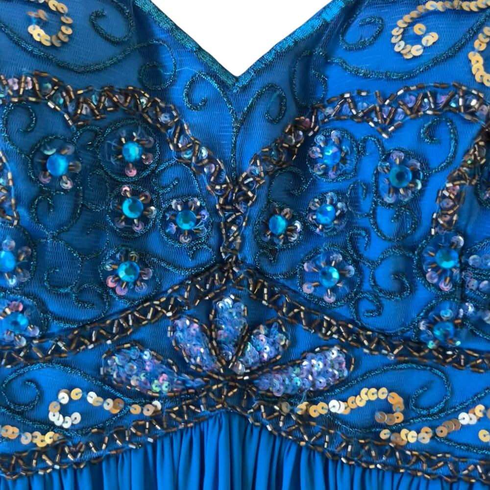 Sue Wong Dress Beaded Formal Gown - Picture 8 of 11